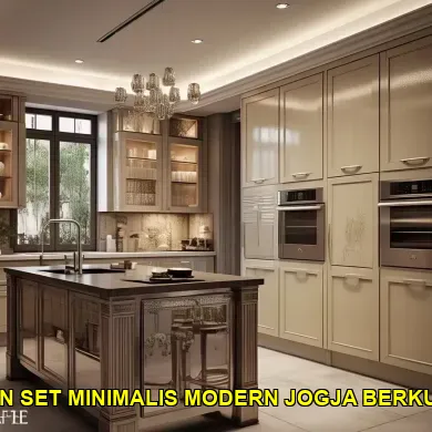 5 Cara Kitchen Set Minimalis Modern Mengubah Dapur Sempit di Taman Sari